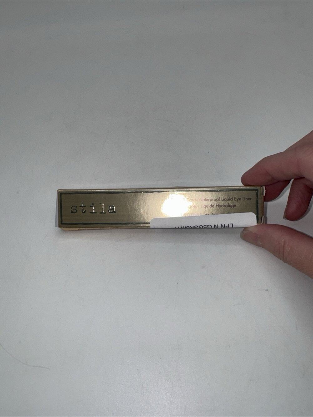 Stila Stay All Day Waterproof Liquid Eyeliner In Snow 0.016 Fl Oz 0.5 ml